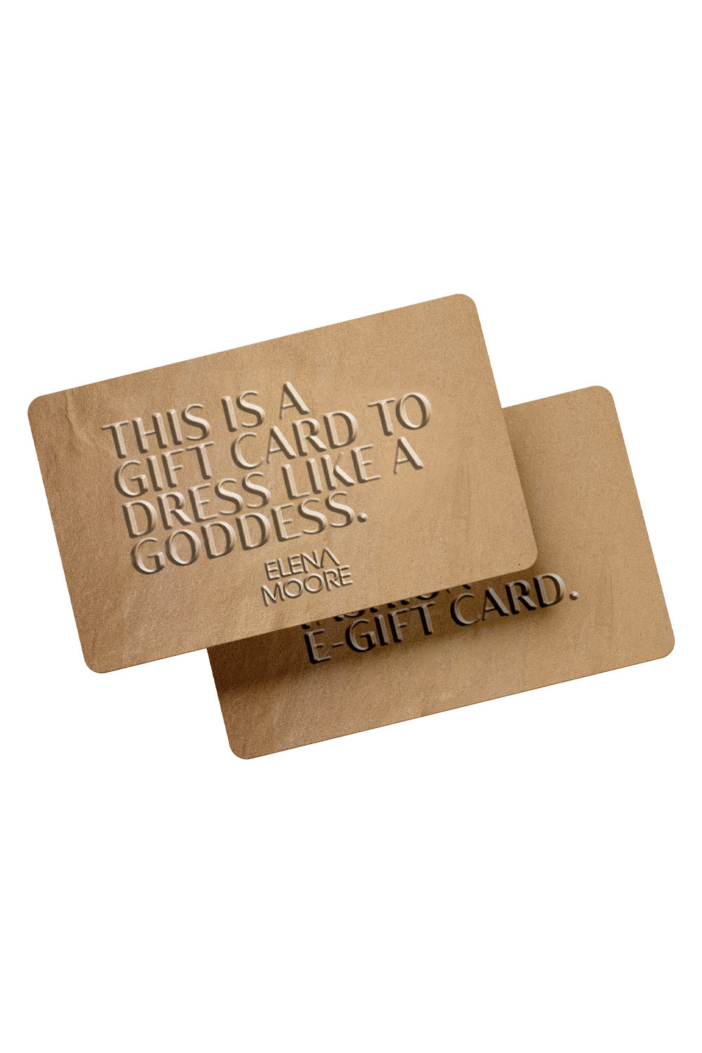 CARD BRONCE