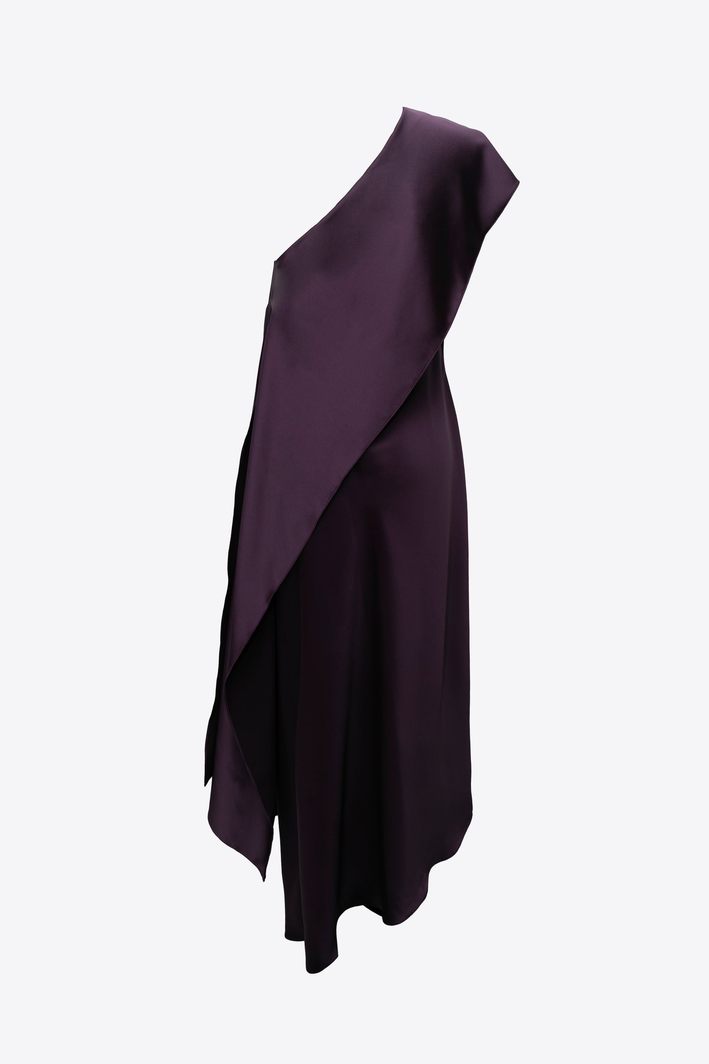 GRACE AUBERGINE DRESS - PREORDER