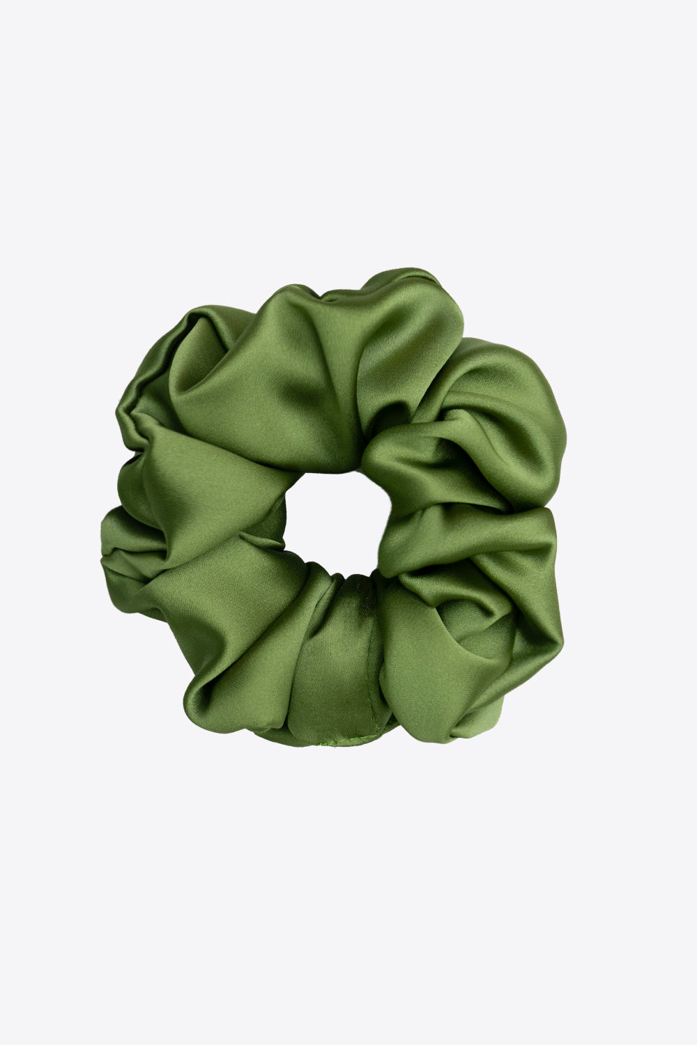 OLIVE GREEN SCRUNCHIE