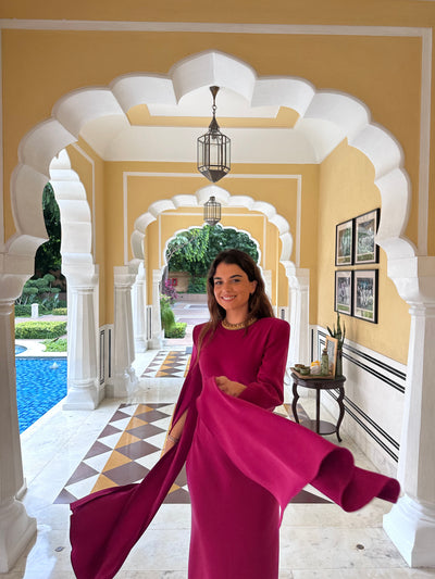 PENÉLOPE BOUGAINVILLEA DRESS - PREORDER
