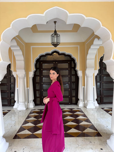 PENÉLOPE BOUGAINVILLEA DRESS - PREORDER