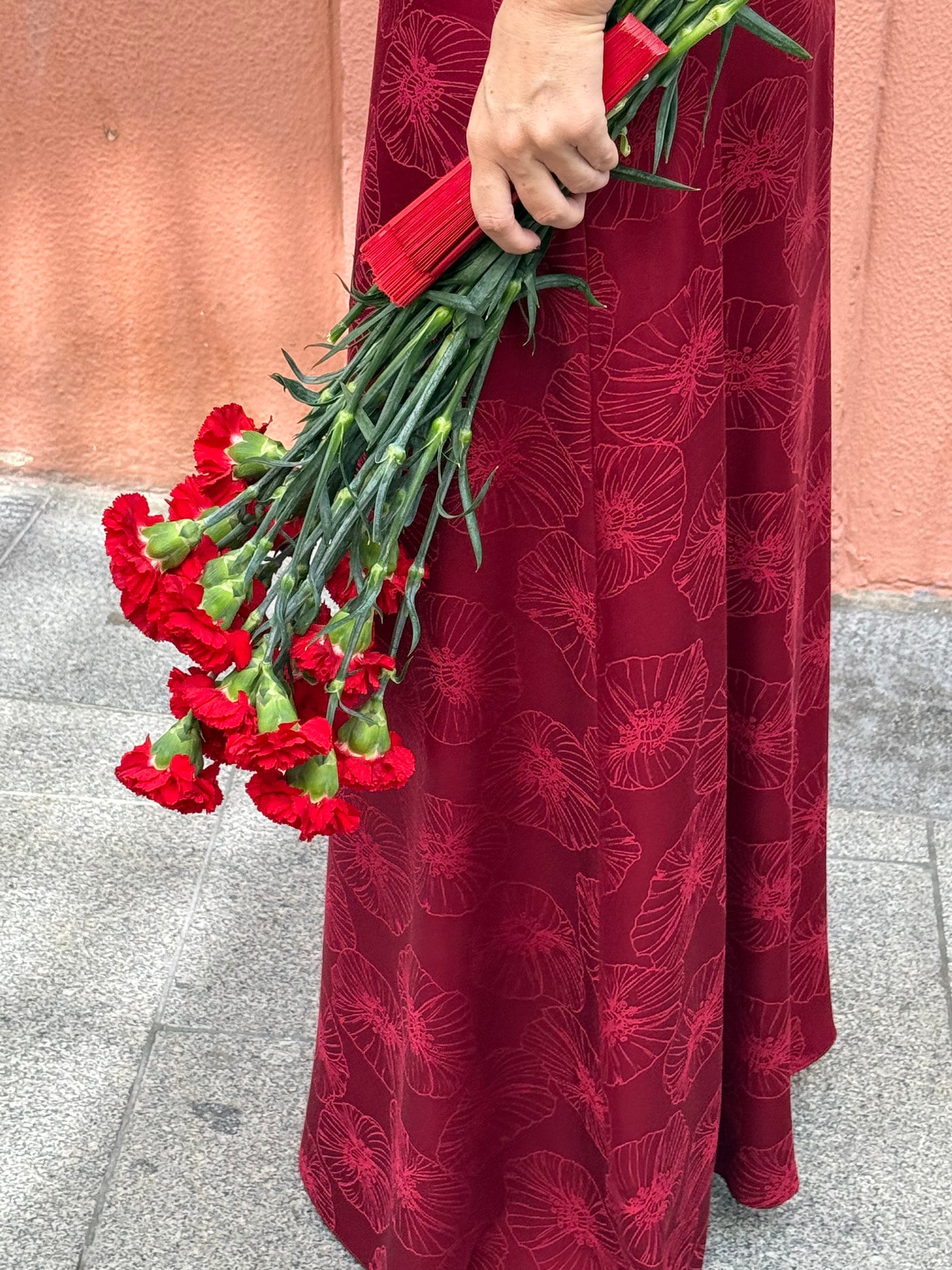 VESTIDO CARMEN ROJO - PREORDER