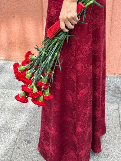 VESTIDO CARMEN ROJO - PREORDER
