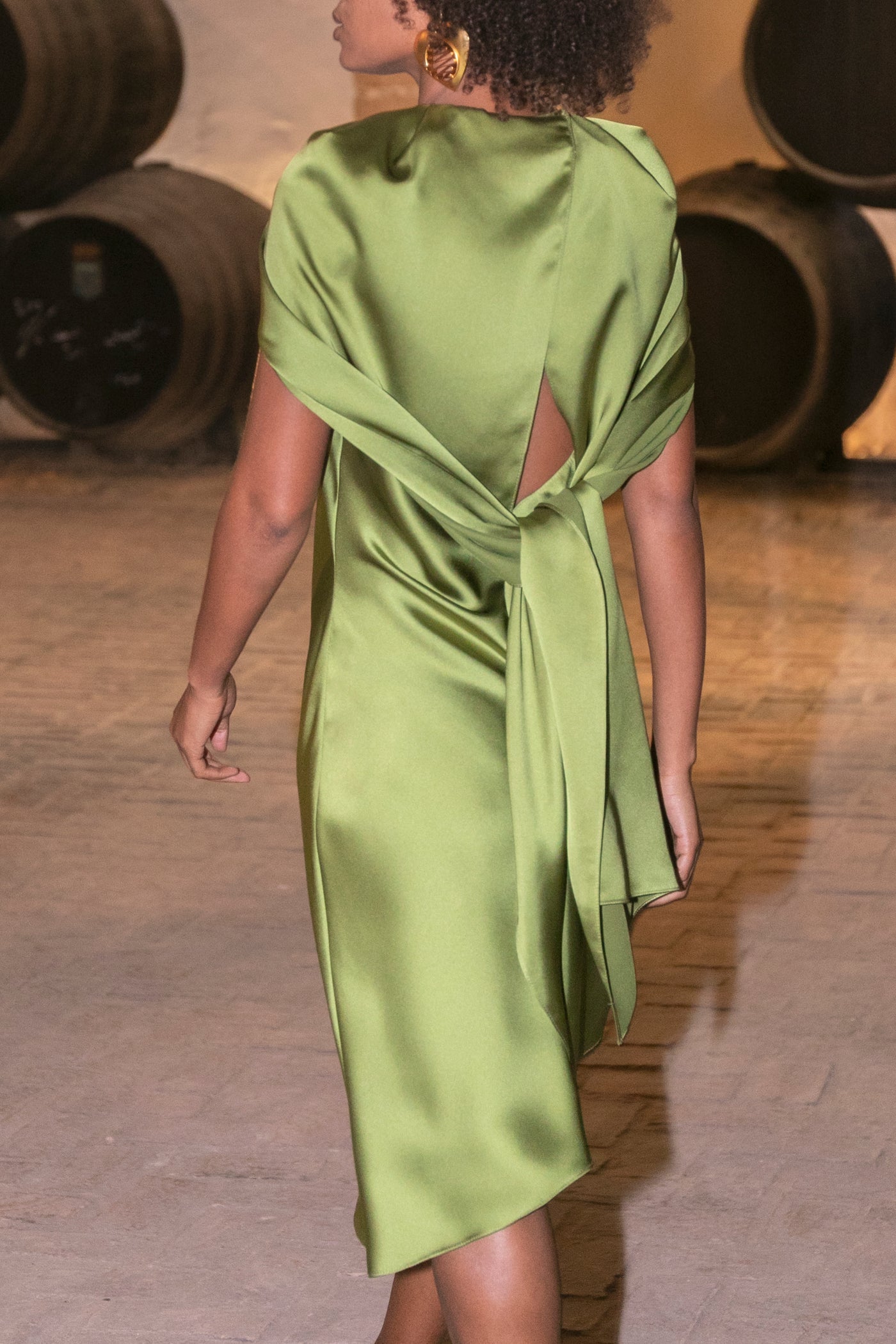 GREEN LIMONCELLO DRESS