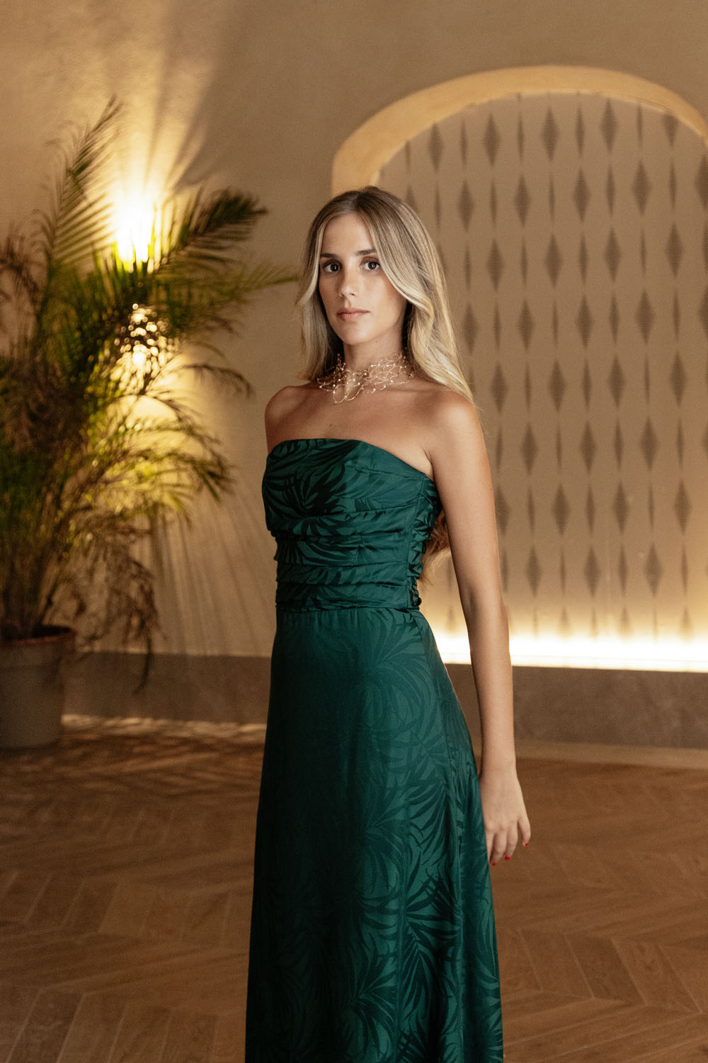 VESTIDO CARMEN VERDE ESMERALDA - PREORDER