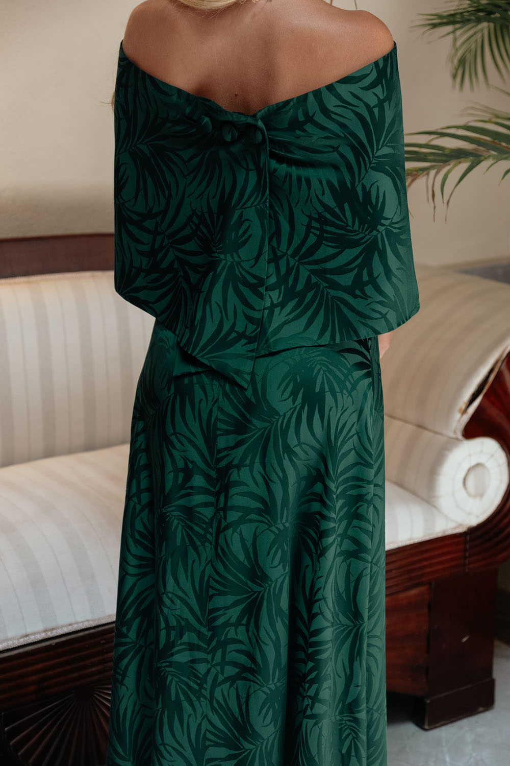 VESTIDO CARMEN VERDE ESMERALDA - PREORDER