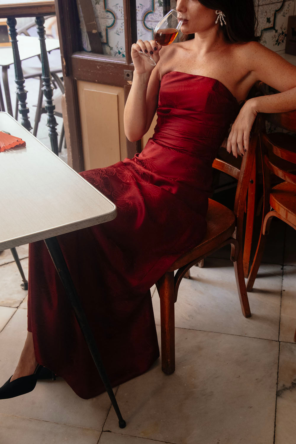 VESTIDO CARMEN ROJO - PREORDER