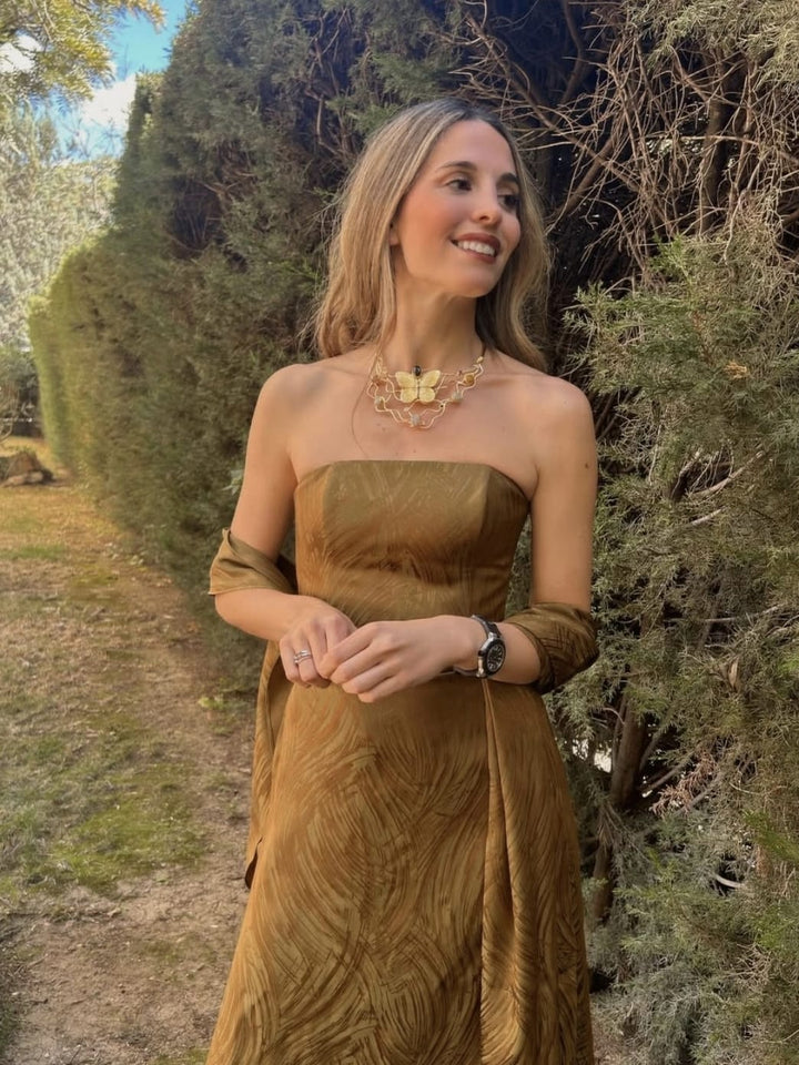 VESTIDO SILVANA VERDE OLIVA