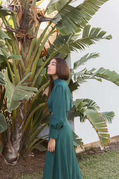 EMERALD BELLINI DRESS